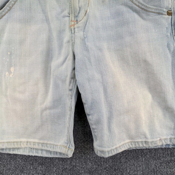 Vigoss Womens Jean Shorts Blue Size 9 Denim 5 Pocket Cotton Blend - Picture 7 of 16